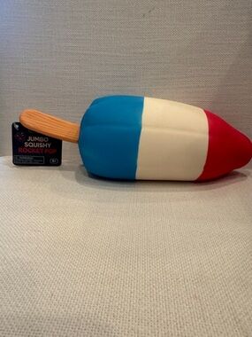 Squishy toy - Blue/White/Red